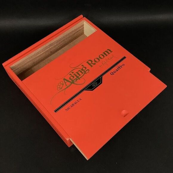 Aging Room-Espressivo/Maduro/Concerto/Vibrato Quattro-Collectible Empty CigarBox - Picture 5 of 16